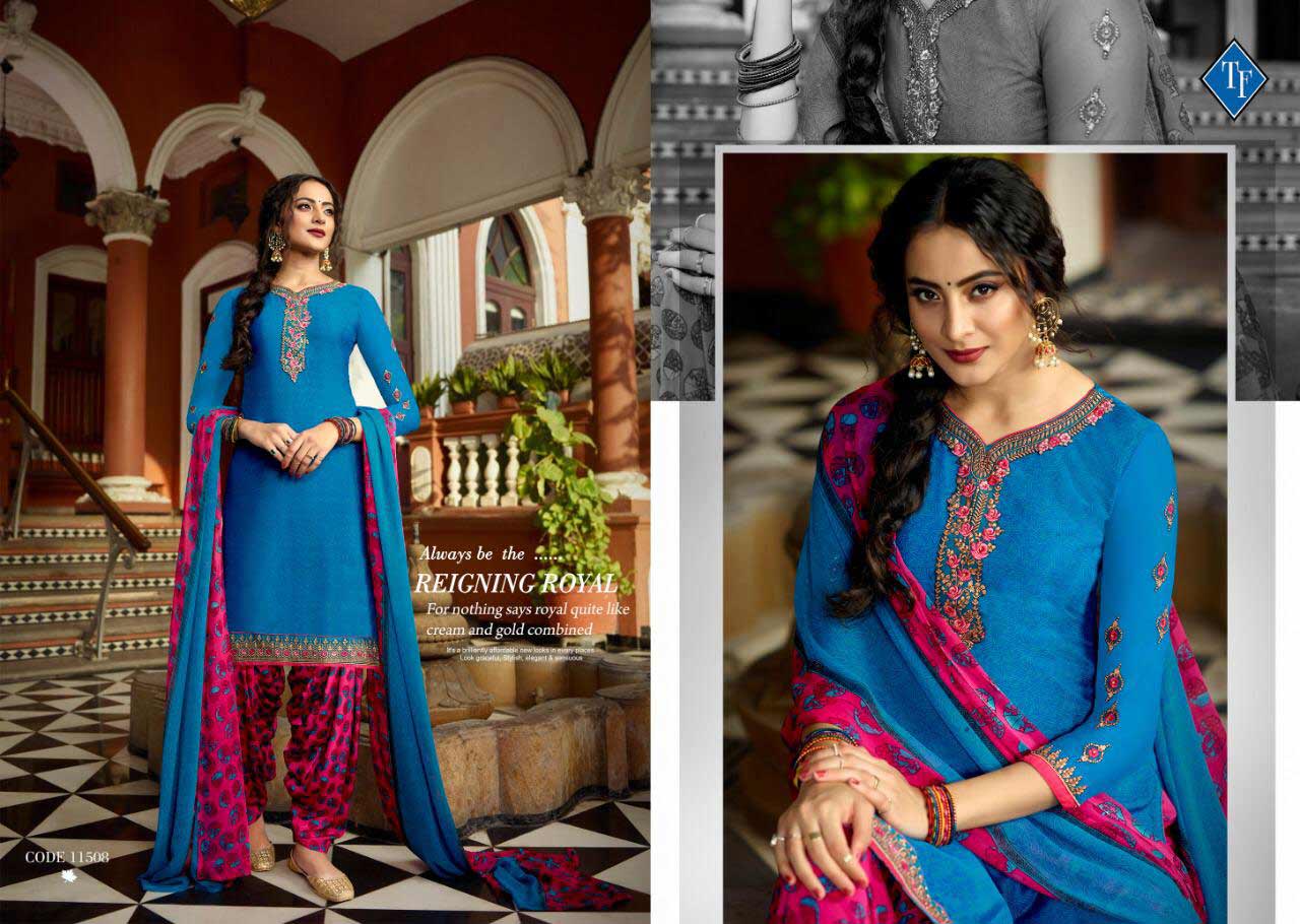 Tanishk Fashion Royal Silk Vol 6 Crepe Salwar Suits Tanishk Fashion Royal Silk Vol 6 Crepe Salwar Suits
